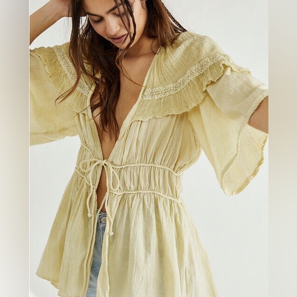 Free People x Jen's Pirate Booty Harmony Acres Tunic - Picture 1 of 2